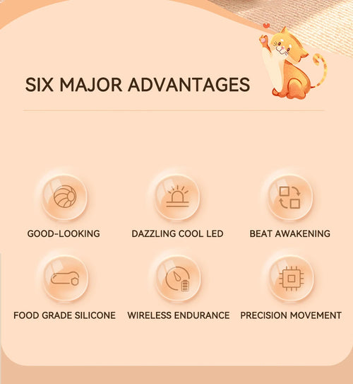 smart cat toy ball features automatic obstacle avoidance usb charging smart sensor durable material long battery life and interactive play