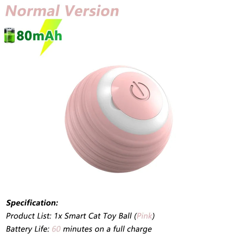 smart cat toy ball normal version durable abs material 42 mm size interactive rolling play for indoor cats