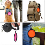collapsible dog bowls used during outdoor activities dogs drinking from portable bowls attached to backpack or leash travel friendly design
