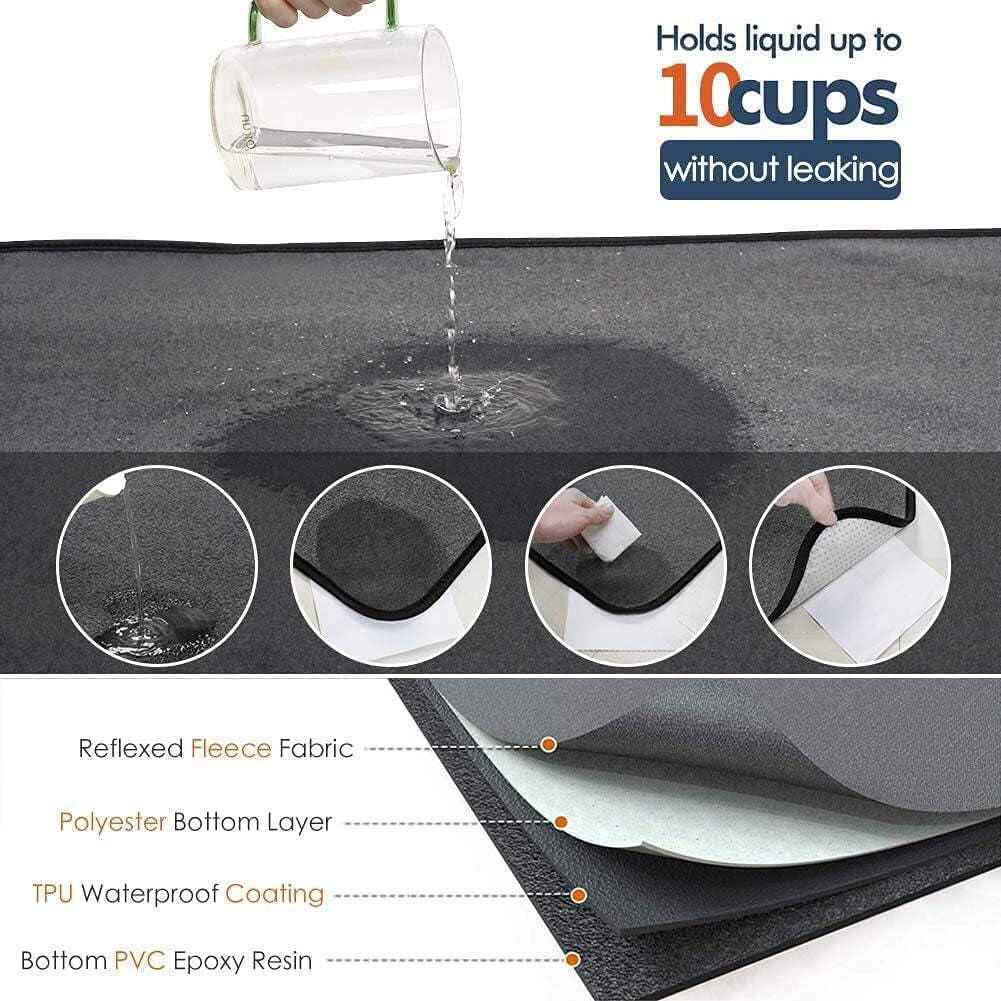 washable dog pee pad with pvc epoxy resin bottom non slip waterproof backing for training and whelping use